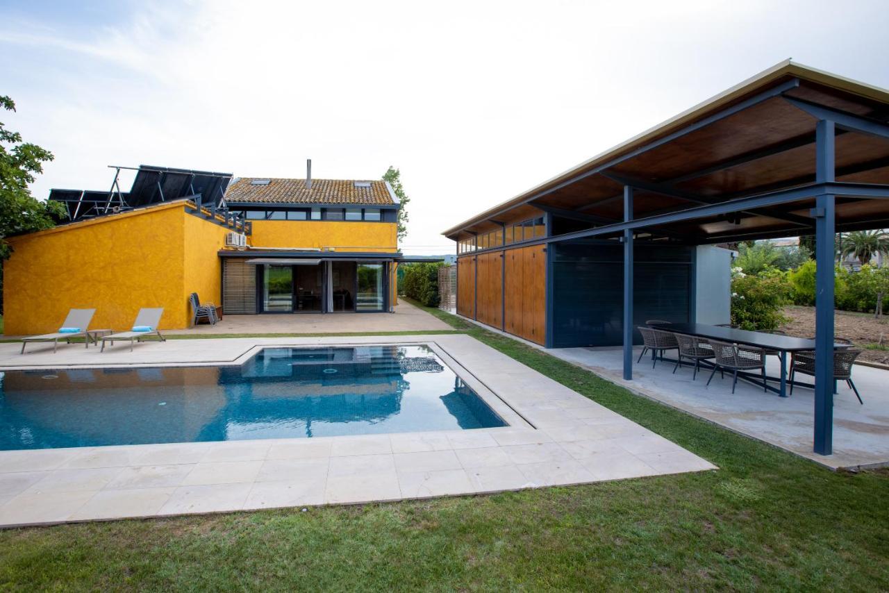 Masia Cal Sisplau, Con Piscina Y Rodeada De Vinedos A 10 Minutos De Vilafranca Del Penedes, Barcelona ,Cataluna San Martin Sarroca Bagian luar foto