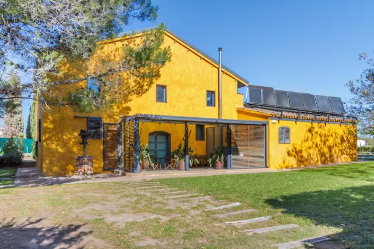 Masia Cal Sisplau, Con Piscina Y Rodeada De Vinedos A 10 Minutos De Vilafranca Del Penedes, Barcelona ,Cataluna San Martin Sarroca Bagian luar foto